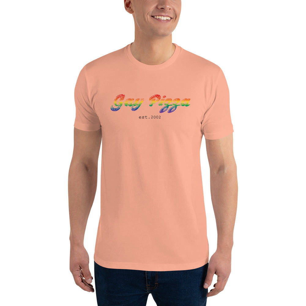 Gay Pizza Short Sleeve T-shirt