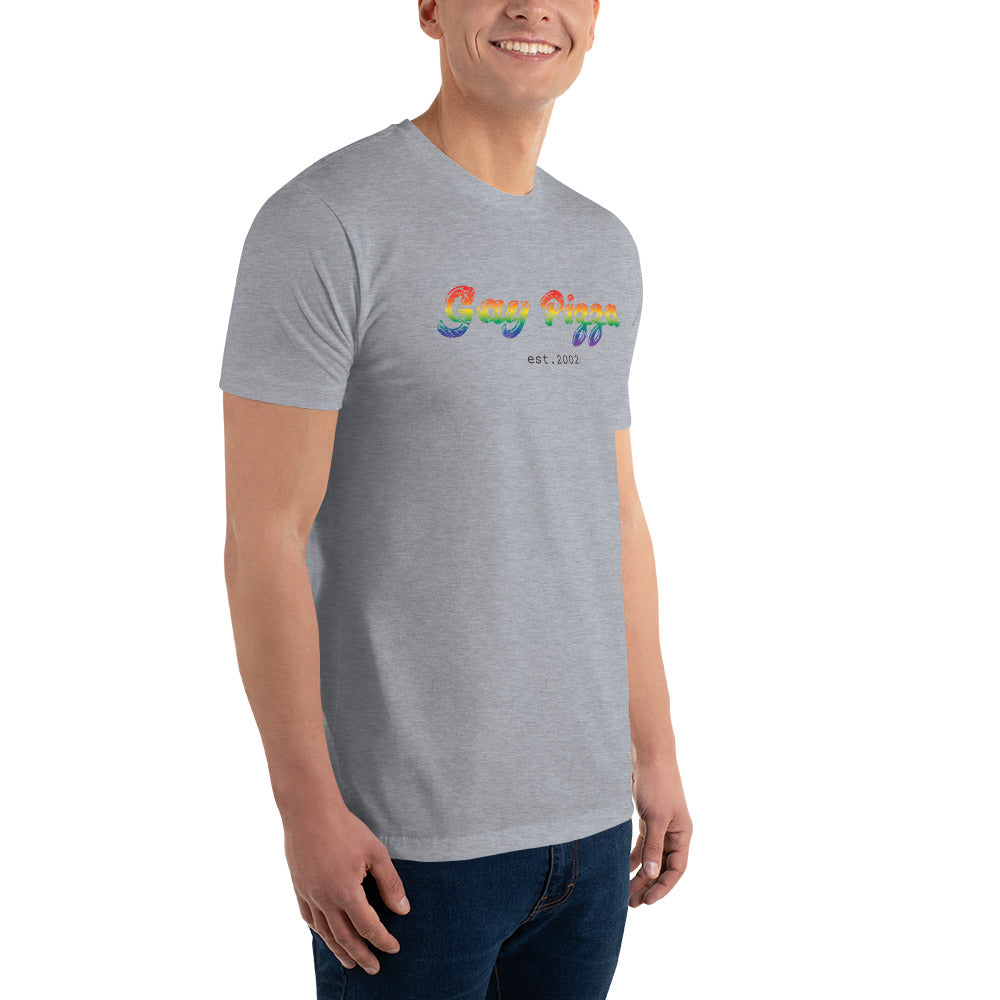 Gay Pizza Short Sleeve T-shirt