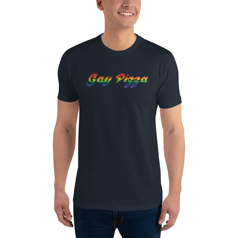 Gay Pizza Short Sleeve T-shirt