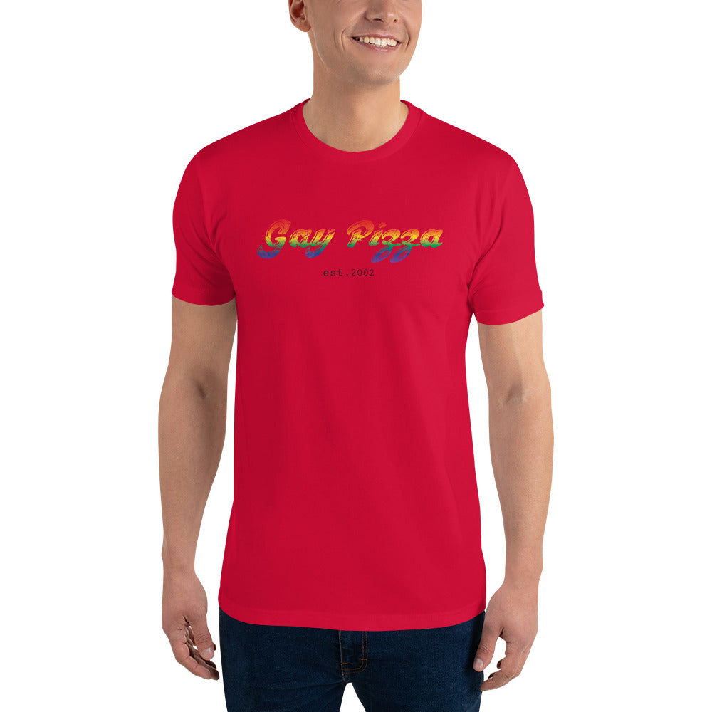Gay Pizza Short Sleeve T-shirt