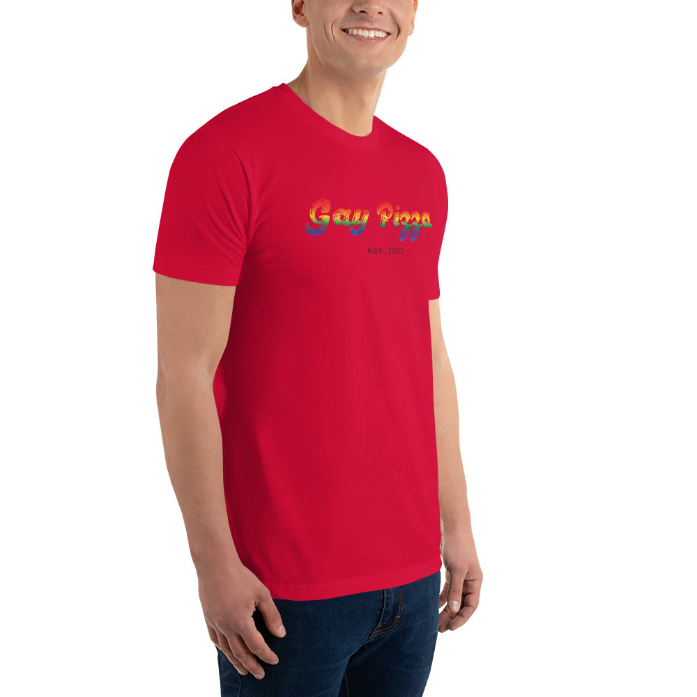 Gay Pizza Short Sleeve T-shirt