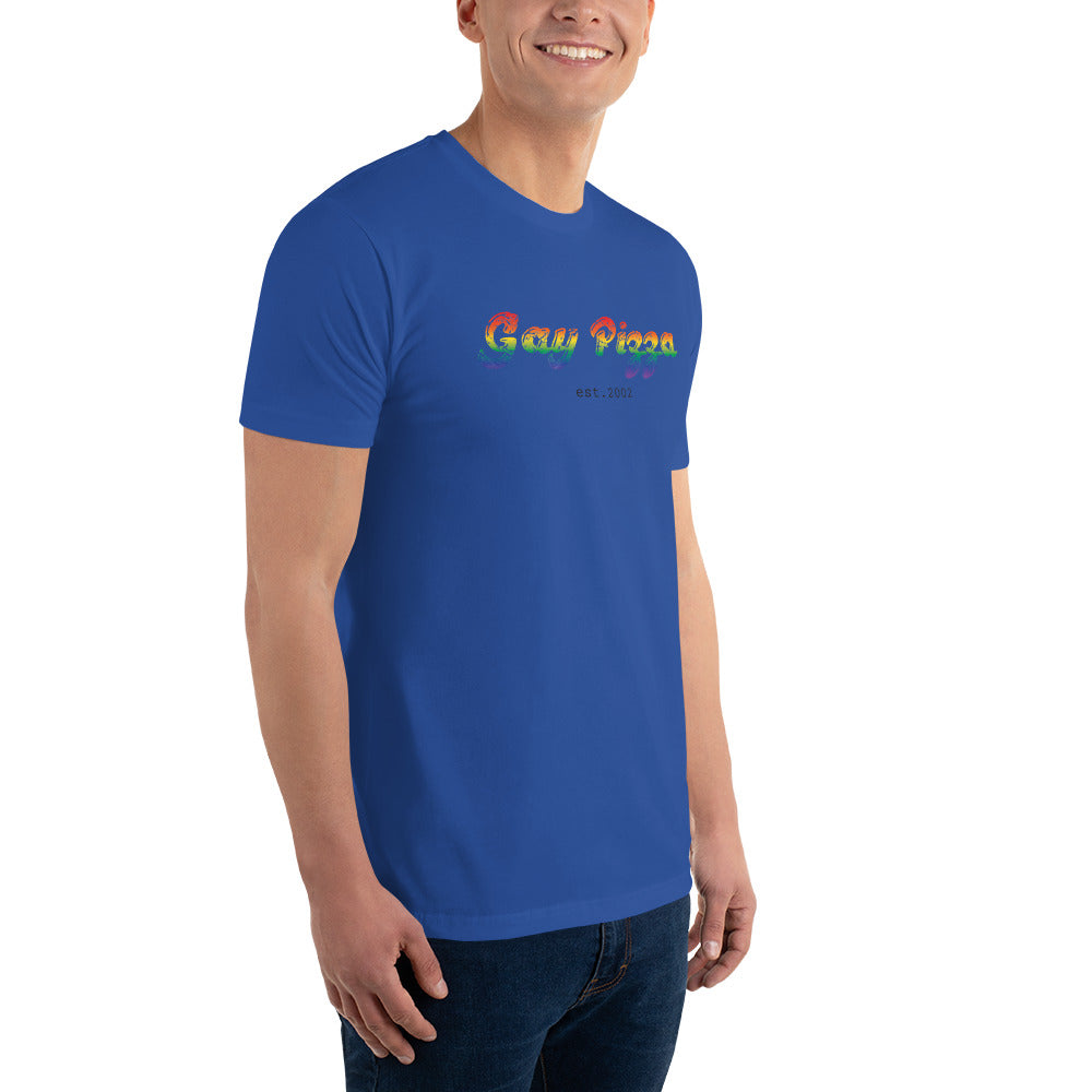 Gay Pizza Short Sleeve T-shirt