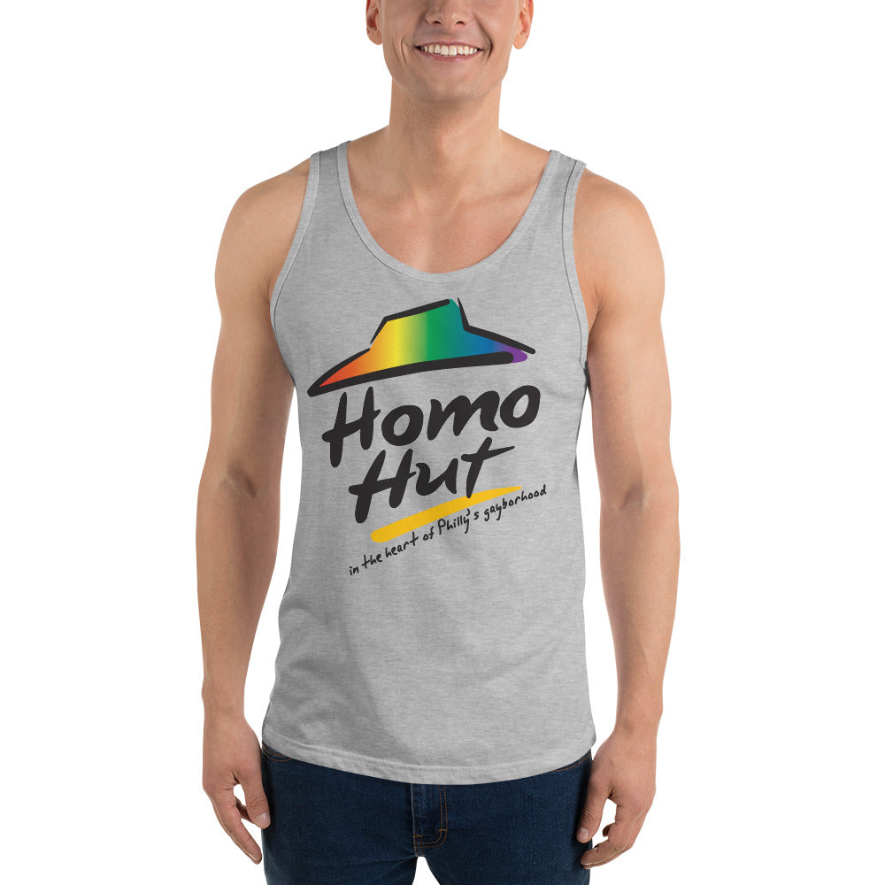 Homo Hut Unisex Tank Top
