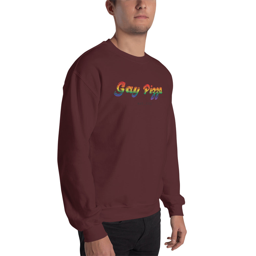 Gay Pizza Unisex Sweatshirt