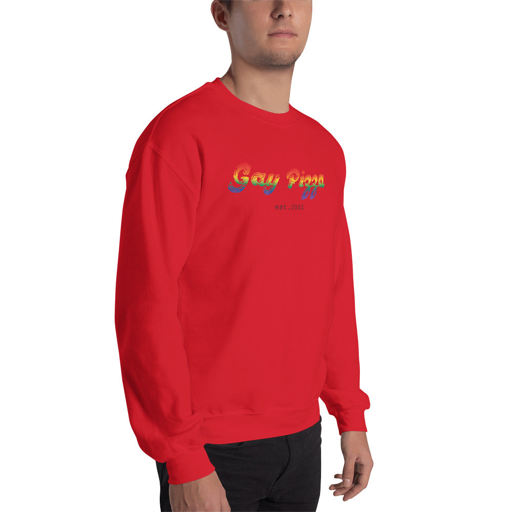 Gay Pizza Unisex Sweatshirt