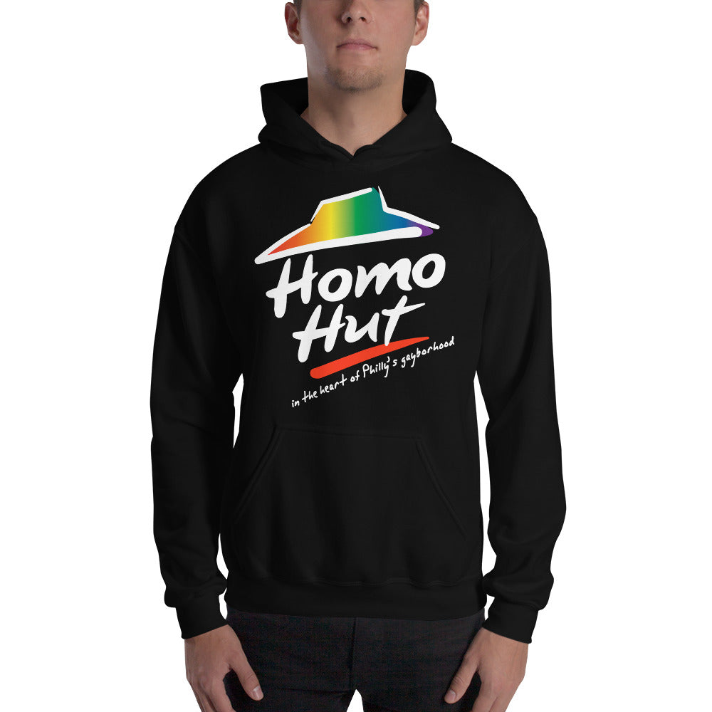 Homo Hut Unisex Hoodie