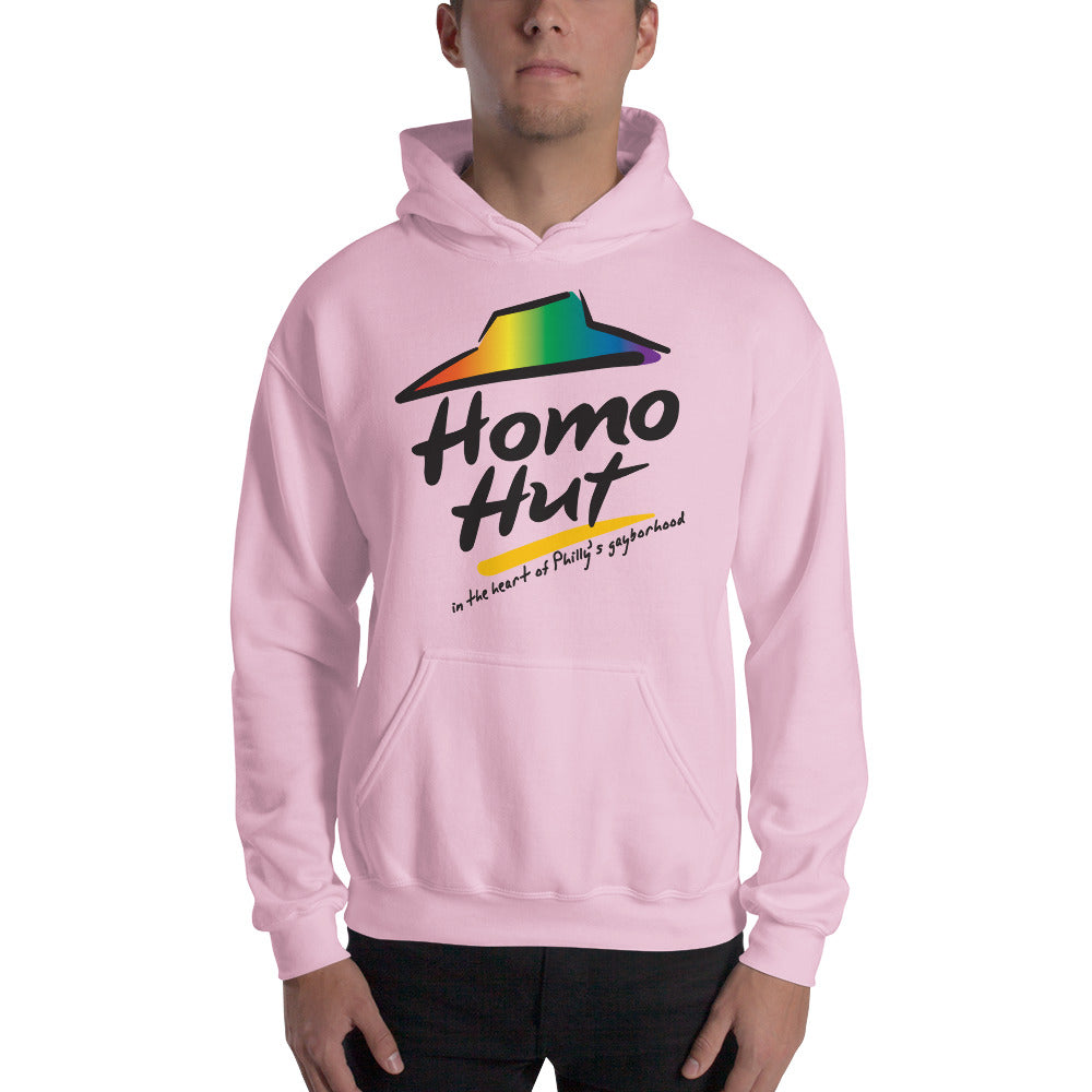 Homo Hut Unisex Hoodie