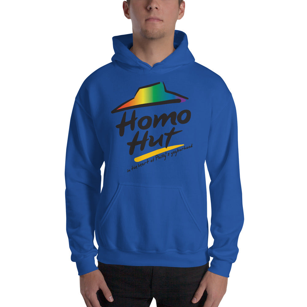 Homo Hut Unisex Hoodie