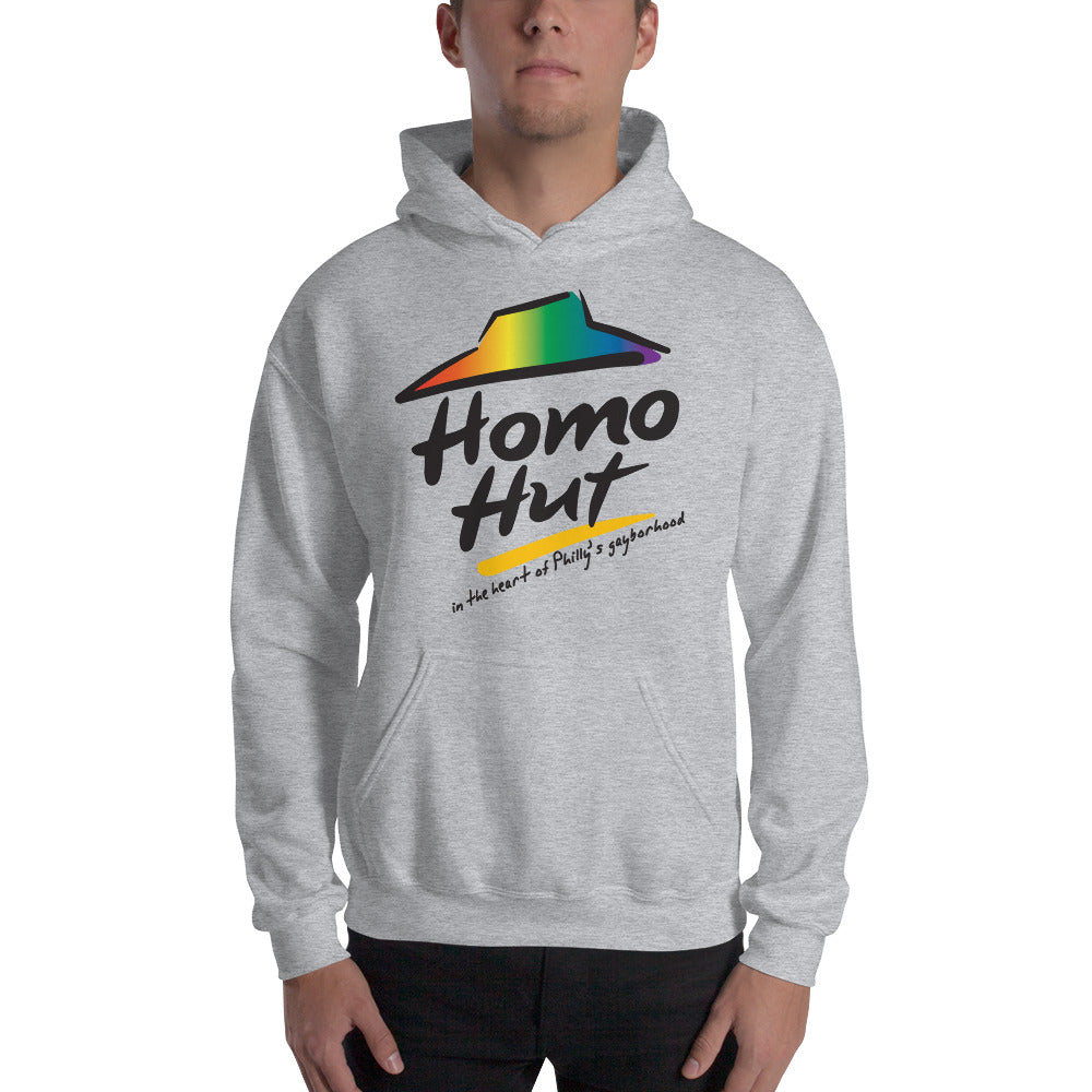 Homo Hut Unisex Hoodie