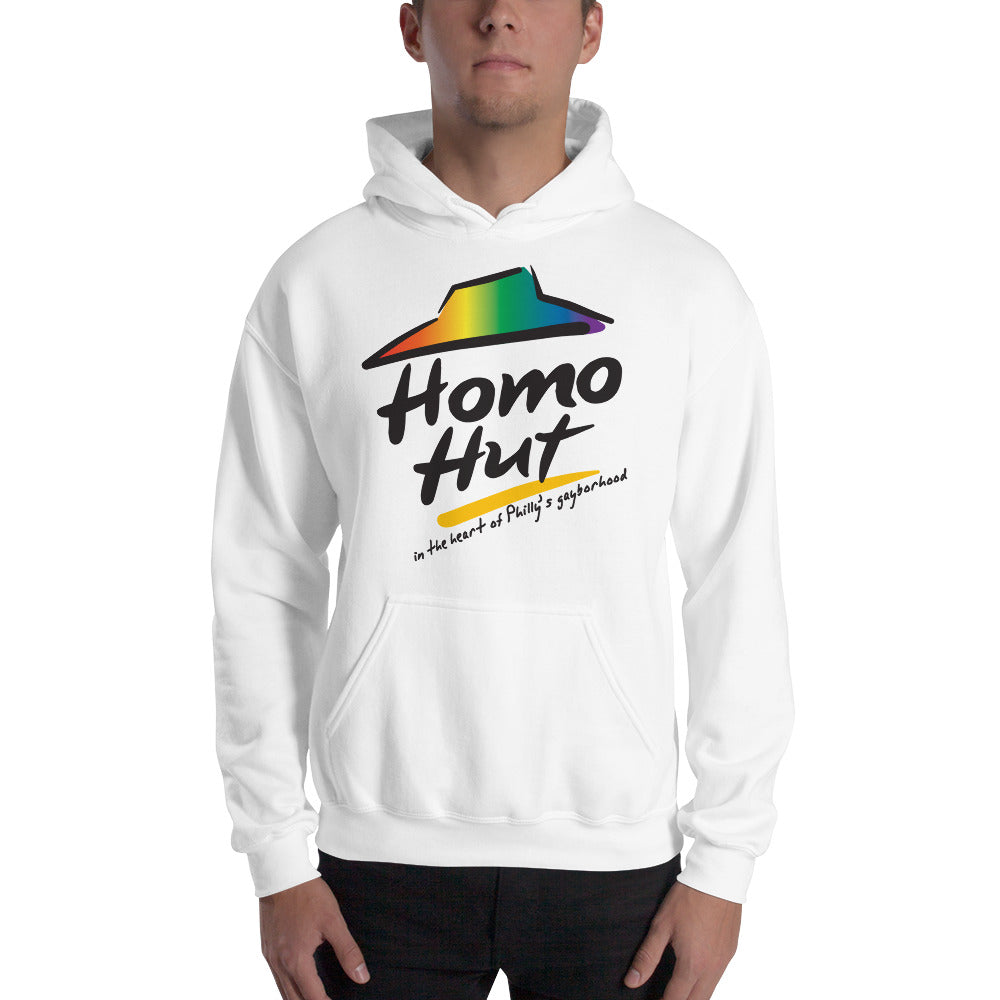 Homo Hut Unisex Hoodie