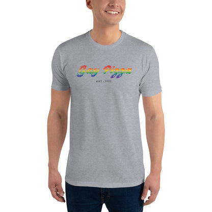 Gay Pizza Short Sleeve T-shirt