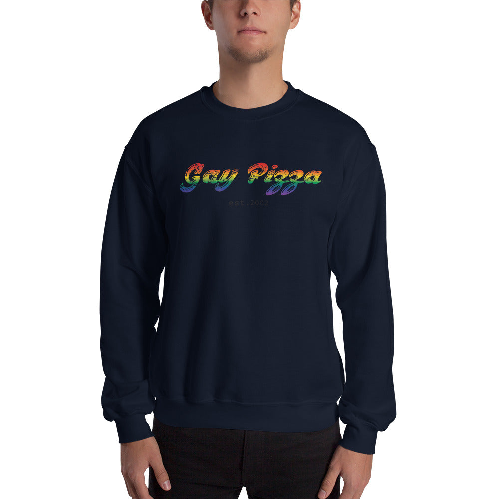 Gay Pizza Unisex Sweatshirt – Homo Hut Gear