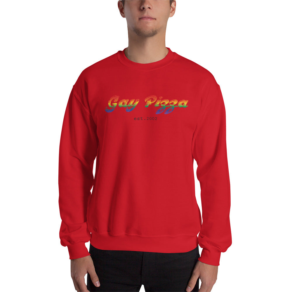 Gay Pizza Unisex Sweatshirt – Homo Hut Gear