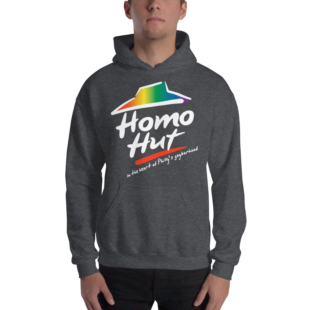 Homo Hut Unisex Hoodie